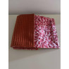 Essuie-tout lavable fleur rouge