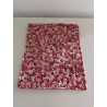 Essuie-tout lavable fleur rouge