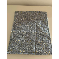 essuie-tout lavable fleur bleue