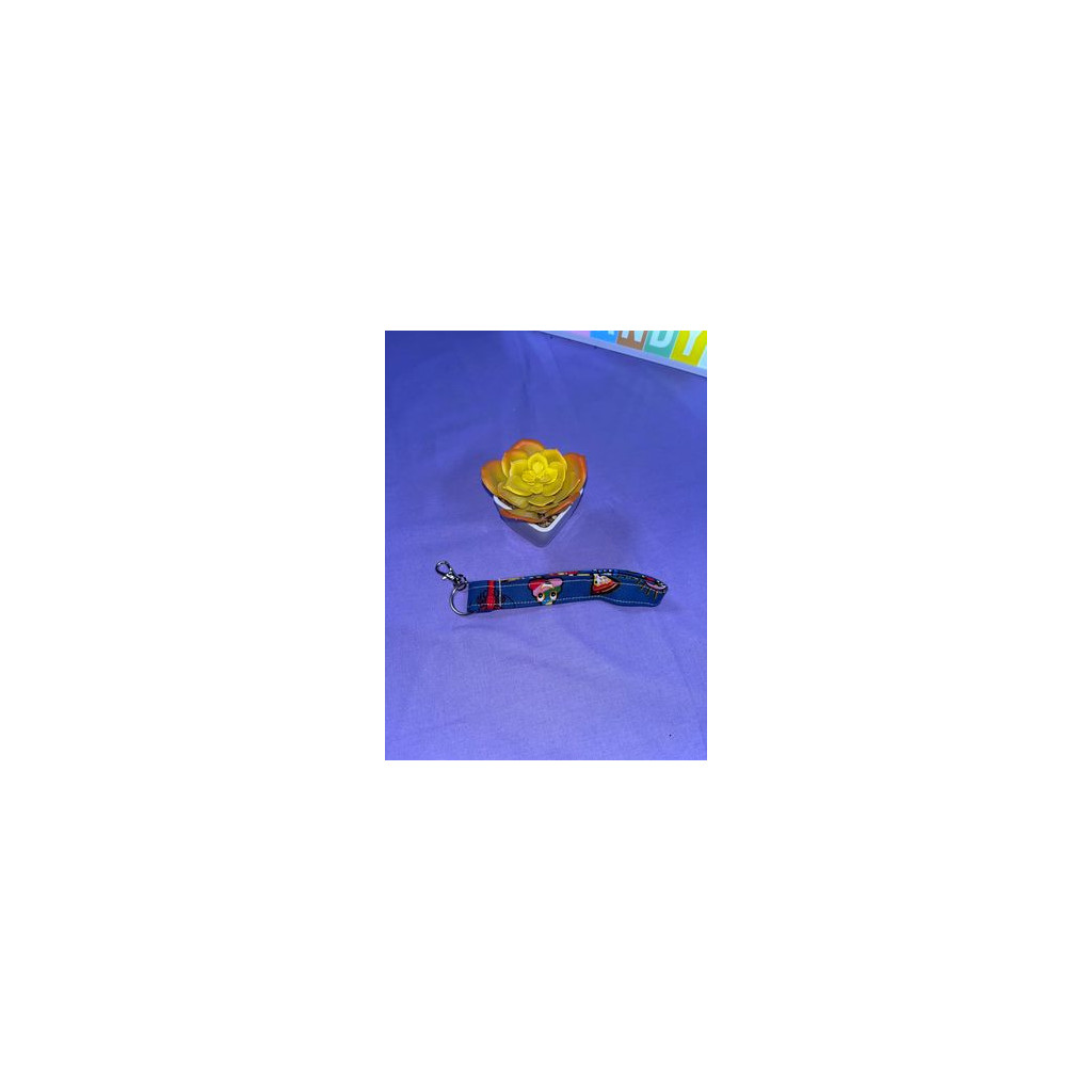 Porte-clés dragonne smiley Porte-clés dragonne smiley