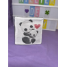 Lingettes lavables panda