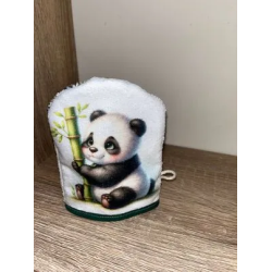 Gant de toilette Joyeux Panda