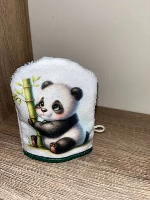 Gant de toilette Joyeux Panda