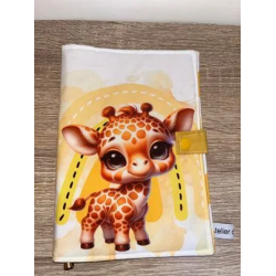 Protège carnet de santé Otis la Girafe