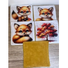 Panier et ses lingettes Maple Fox