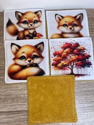 Panier et ses lingettes Maple Fox – photo 4