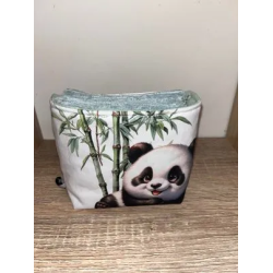 Panier et ses lingettes Joyeux Panda 1