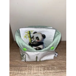 Panier et ses lingettes Joyeux Panda 1