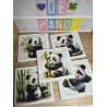 Panier et ses lingettes Joyeux Panda 1