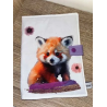 Protège carnet de santé Panda roux