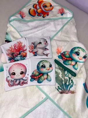 Coffret sortie de bain Voyage sous la mer – photo 2