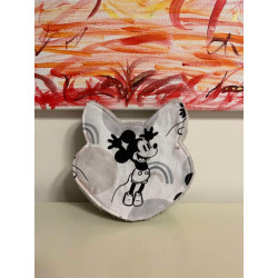 Lot de 6 lingettes tête de chat Mickey