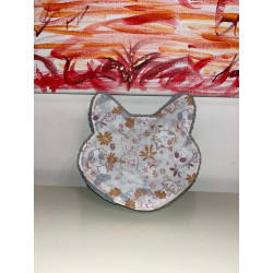 Lot de 6 lingettes tête de chat animaux